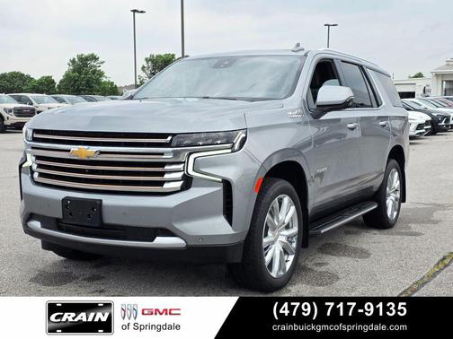 Sterling Gray Metallic 2024 Chevrolet Tahoe 4WD High Country