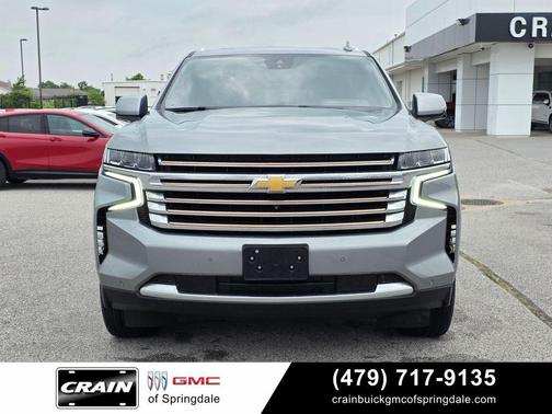 Sterling Gray Metallic 2024 Chevrolet Tahoe 4WD High Country