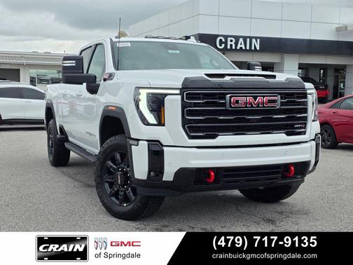 Summit White 2026 GMC Sierra 2500 AT4