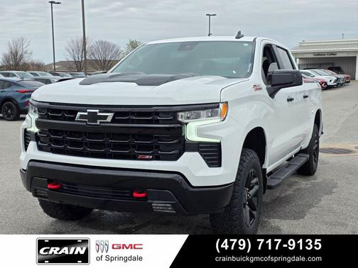 Summit White 2024 Chevrolet Silverado 1500 LT Trail Boss