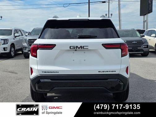 Summit White 2026 GMC Terrain FWD Elevation
