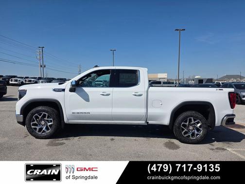 Summit White 2026 GMC Sierra 1500 SLE