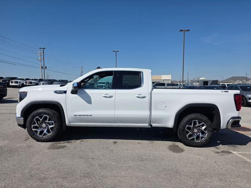 Summit White 2026 GMC Sierra 1500 SLE