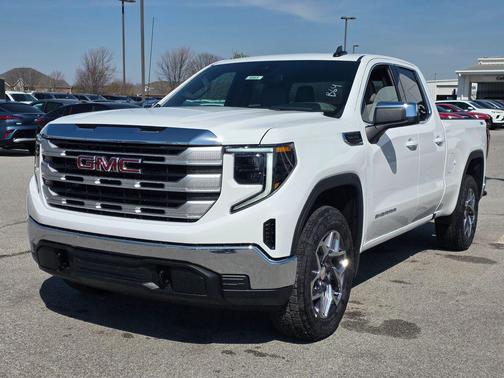Summit White 2026 GMC Sierra 1500 SLE
