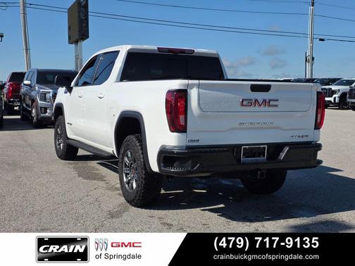 Summit White 2025 GMC Sierra 1500 AT4X