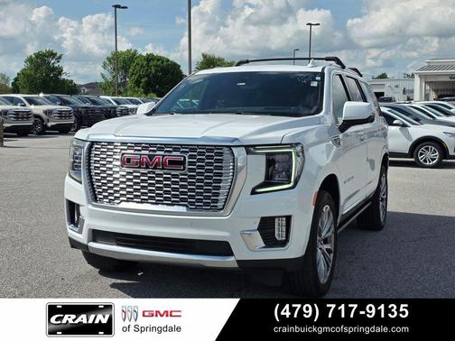 Summit White 2021 GMC Yukon Denali