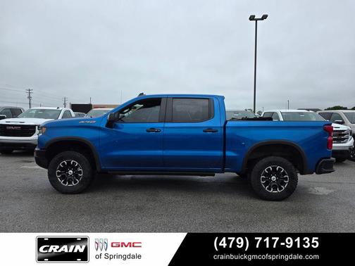 Glacier Blue Metallic 2022 Chevrolet Silverado 1500 ZR2