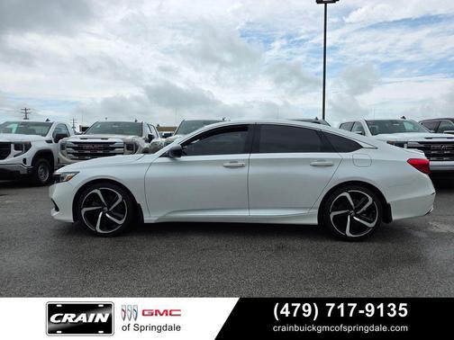 Platinum White Pearl 2022 Honda Accord Sport 2.0T