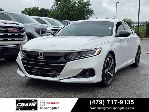 Platinum White Pearl 2022 Honda Accord Sport 2.0T