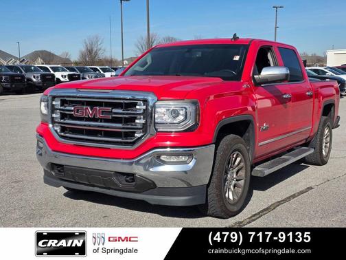 Cardinal Red 2018 GMC Sierra 1500 SLT