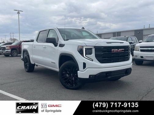Summit White 2026 GMC Sierra 1500 Elevation