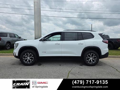 Summit White 2026 GMC Acadia AT4 AWD
