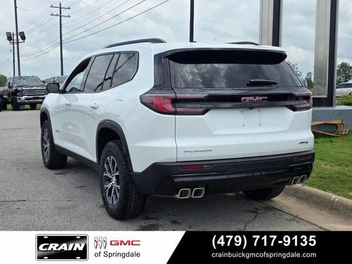 Summit White 2026 GMC Acadia AT4 AWD