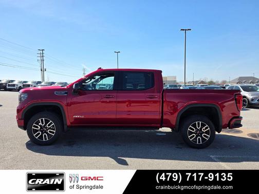 Volcanic Red 2026 GMC Sierra 1500 AT4