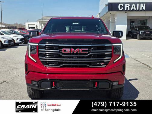 Volcanic Red 2026 GMC Sierra 1500 AT4