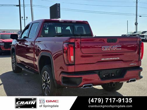 Volcanic Red 2026 GMC Sierra 1500 AT4