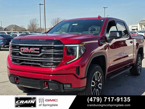 Volcanic Red 2026 GMC Sierra 1500 AT4