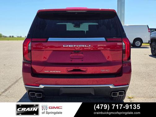 Volcanic Red 2026 GMC Yukon Denali
