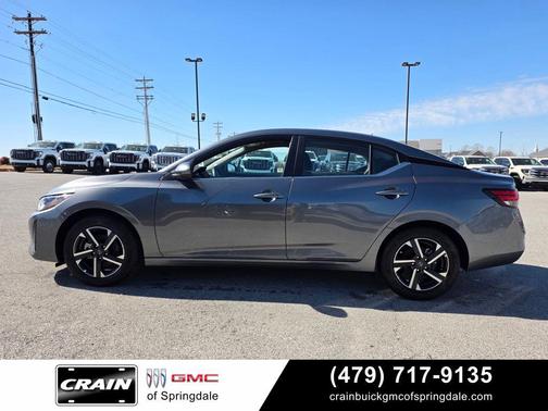 Gun Metallic 2025 Nissan Sentra SV