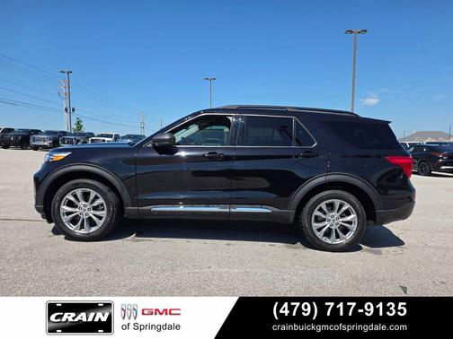 Black Metallic 2023 Ford Explorer XLT