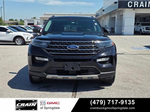 Black Metallic 2023 Ford Explorer XLT