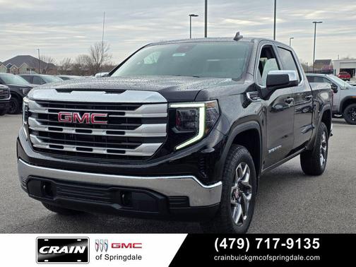 Onyx Black 2026 GMC Sierra 1500 SLE