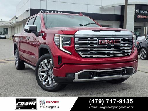 Volcanic Red 2024 GMC Sierra 1500 Denali