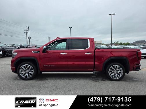 Volcanic Red 2024 GMC Sierra 1500 Denali