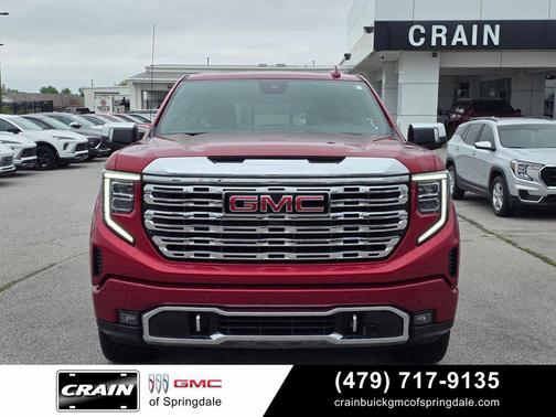 Volcanic Red 2024 GMC Sierra 1500 Denali