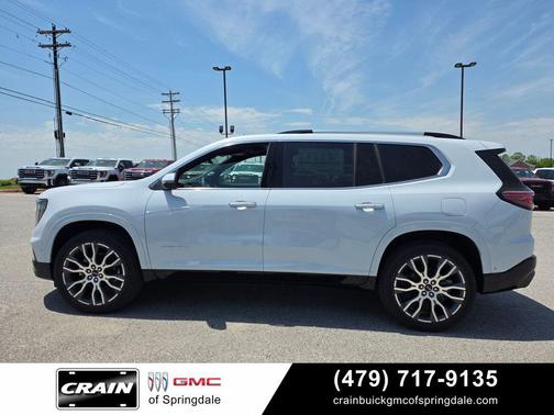 Glacier White 2026 GMC Acadia Denali