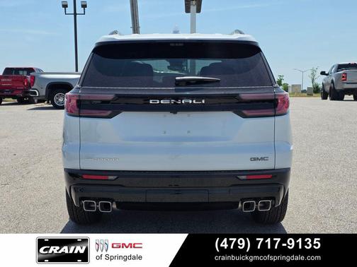 Glacier White 2026 GMC Acadia Denali