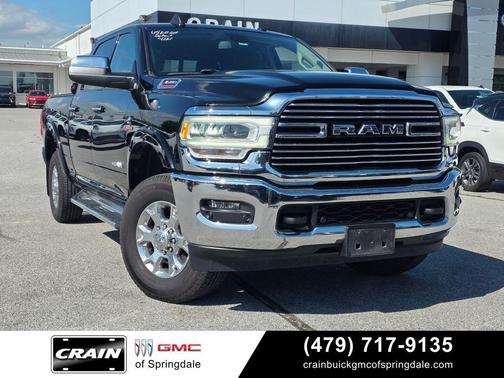 Diamond Black 2019 RAM 3500 Laramie Crew Cab 4x4 6'4' Box