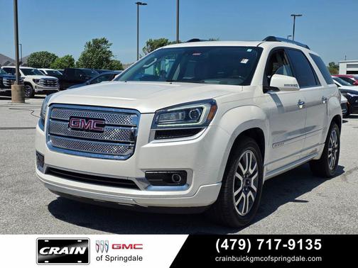 White Diamond Clearcoat 2014 GMC Acadia Denali