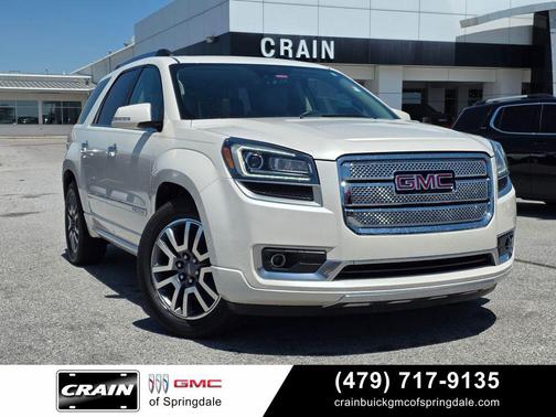 White Diamond Clearcoat 2014 GMC Acadia Denali