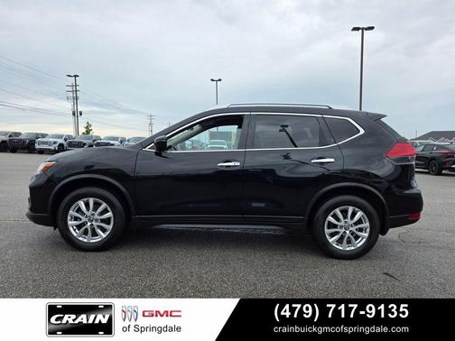 Magnetic Black 2017 Nissan Rogue SV