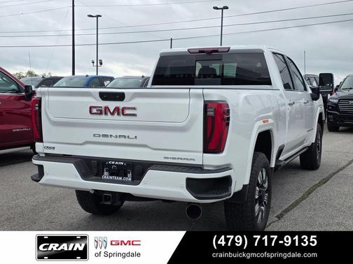 Summit White 2024 GMC Sierra 2500 Denali