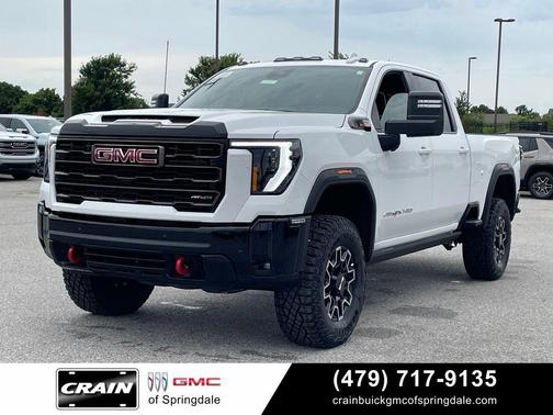 Summit White 2026 GMC Sierra 2500 AT4X