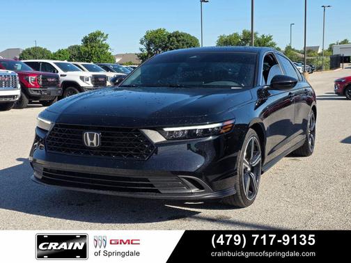Crystal Black Pearl 2024 Honda Accord Hybrid Sport