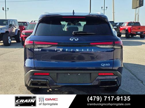 Blue 2024 INFINITI QX60 Luxe