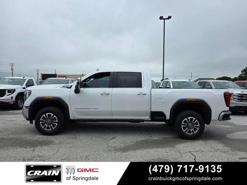 White Frost 2024 GMC Sierra 2500 SLT