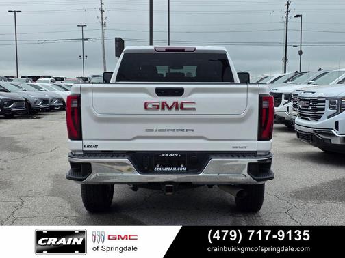 White Frost 2024 GMC Sierra 2500 SLT