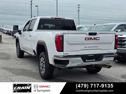 White Frost 2024 GMC Sierra 2500 SLT