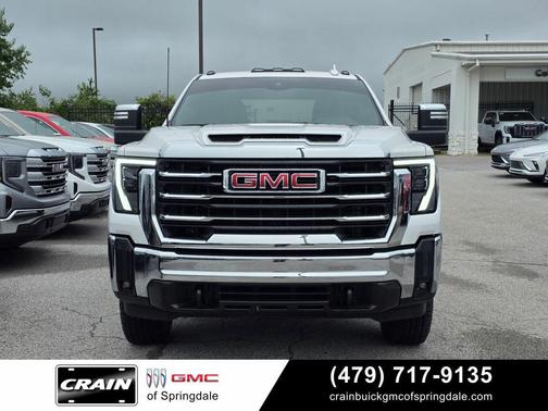 White Frost 2024 GMC Sierra 2500 SLT