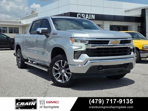 Silver Ice Metallic 2022 Chevrolet Silverado 1500 LT