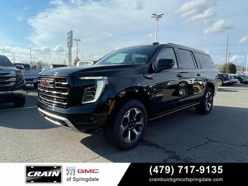 Onyx Black 2026 GMC Yukon XL 4WD AT4 Ultimate