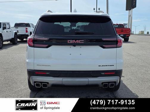 Summit White 2025 GMC Acadia FWD Elevation