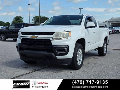 Summit White 2022 Chevrolet Colorado LT