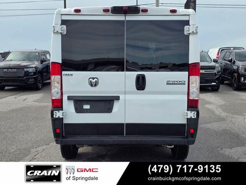 Bright White Clearcoat 2025 RAM ProMaster 2500 Tradesman