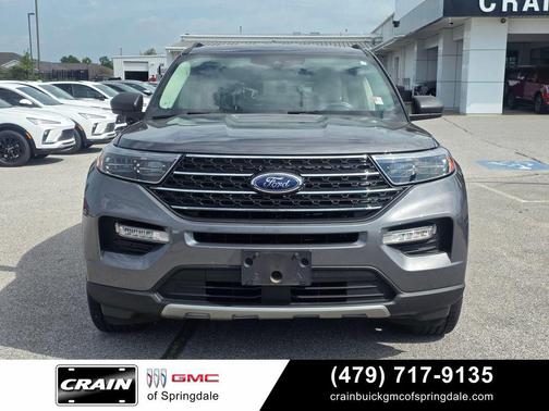 Gray Metallic 2023 Ford Explorer XLT