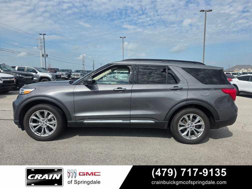 Gray Metallic 2023 Ford Explorer XLT